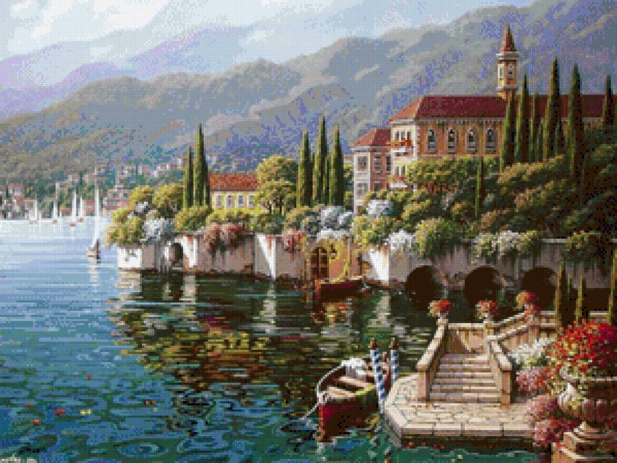 №881287 - море, италия, пейзаж - предпросмотр