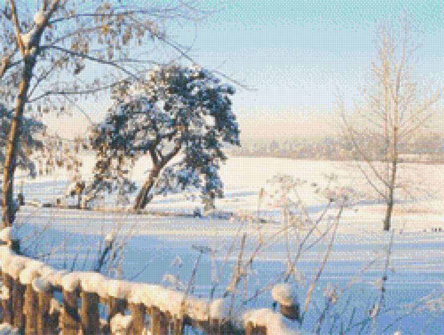 зима - природа, зима - предпросмотр