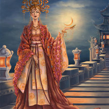 Схема вышивки «Принцесса Турандот»