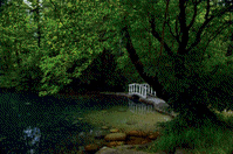 мосток - природа мостик - предпросмотр