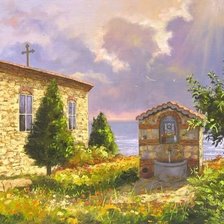 Юлиан Кръстев. Църковната чешма (Царево)