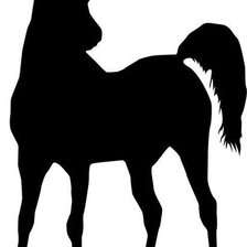 Схема вышивки «лошадь»