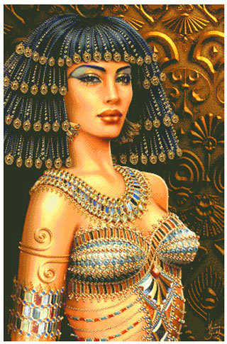 женский образ - египет, богиня, клеопатра, портрет, женщина, девушка - оригинал
