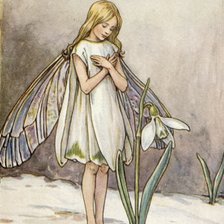 Схема вышивки «фея 2»