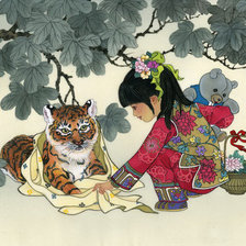 Схема вышивки «ти»