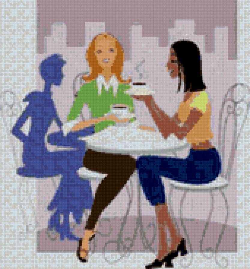 в кафе - предпросмотр