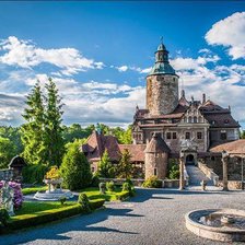 Схема вышивки «zamek czocha»