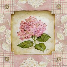 Схема вышивки «триптих с гортензиями»