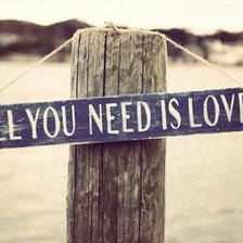 Схема вышивки «All You Need Is Love»