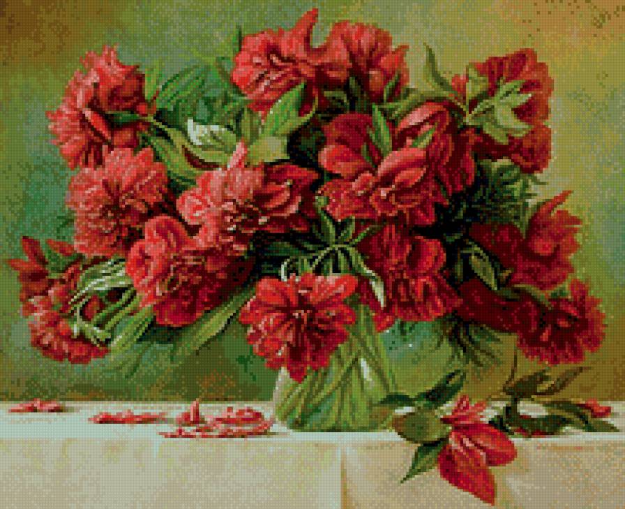 пионы - предпросмотр