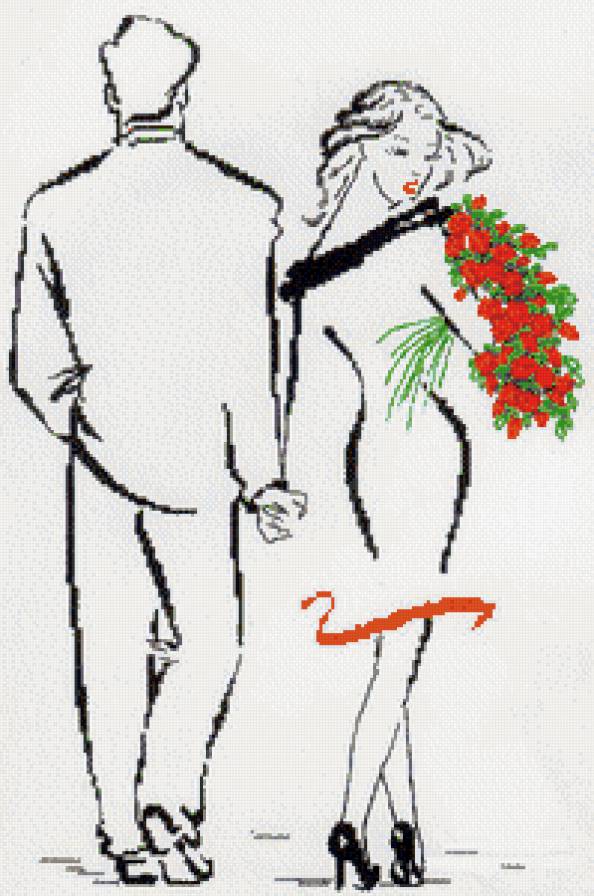 романс о влюбленных - влюбленные, двое, пара - предпросмотр