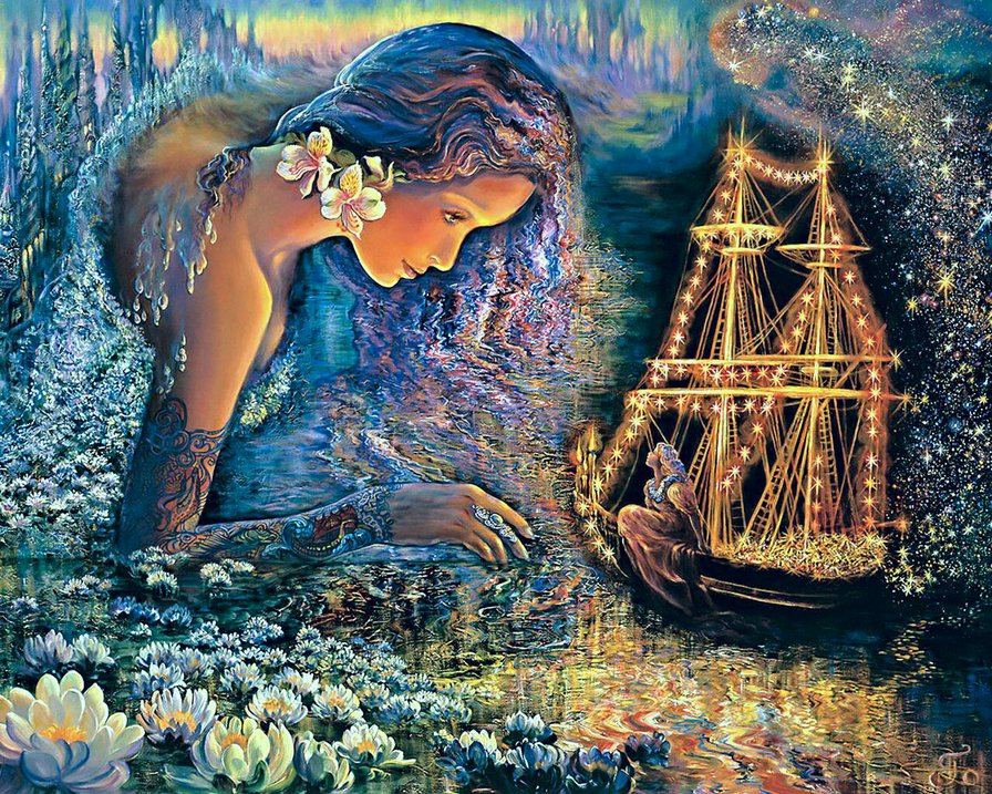 Морская Дива 2 - дива, фэнтези - оригинал