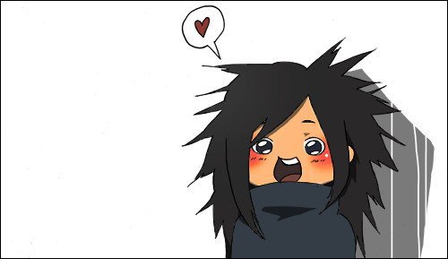 Мадара чиби - наруто, мадара, сердце, аниме, мадара учиха, чиби, учиха, любовь - оригинал