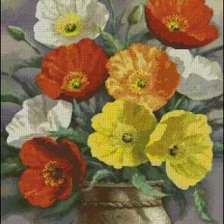 Оригинал схемы вышивки «flower» (№886880)