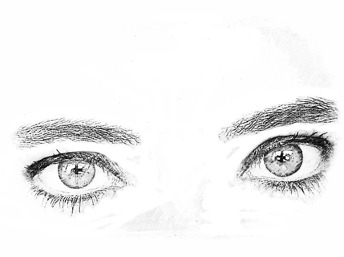 Взгляд - глаза - оригинал