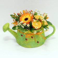 Схема вышивки «композиция из цветов»