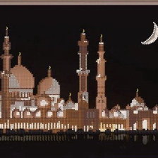 Оригинал схемы вышивки «Мечеть» (№887335)
