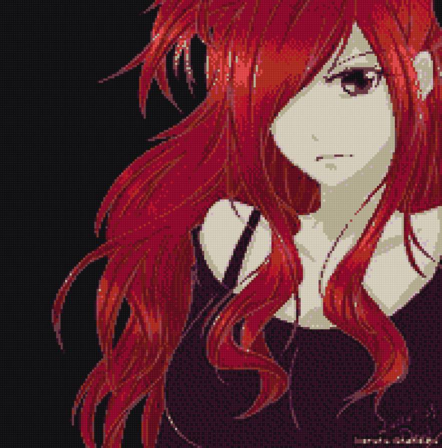 эльза - хвост феи, аниме, эльза - предпросмотр