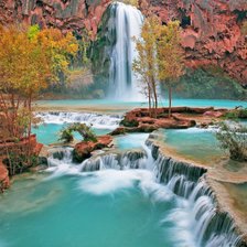 Схема вышивки «Водопад 3»