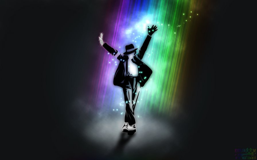майкл джексон в танце - графика, майкл джексон, певец, танец, звезда, арт - оригинал
