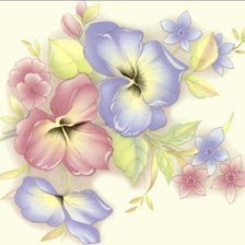 Схема вышивки «Пастель»