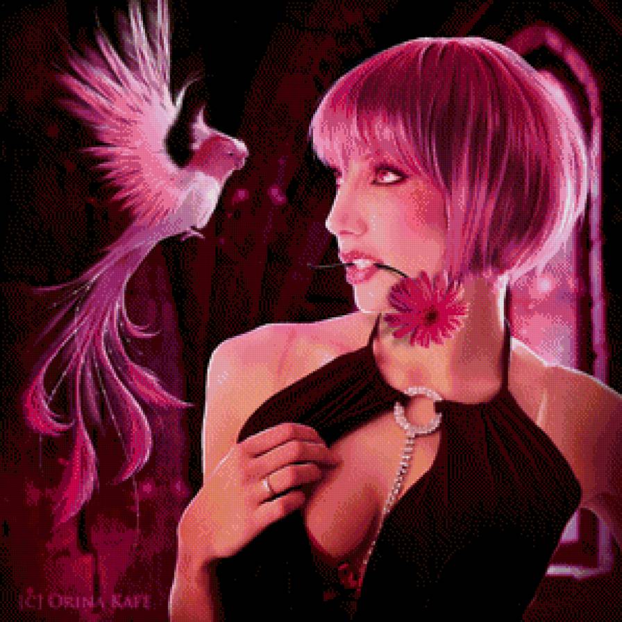 волшебство - девушка - предпросмотр