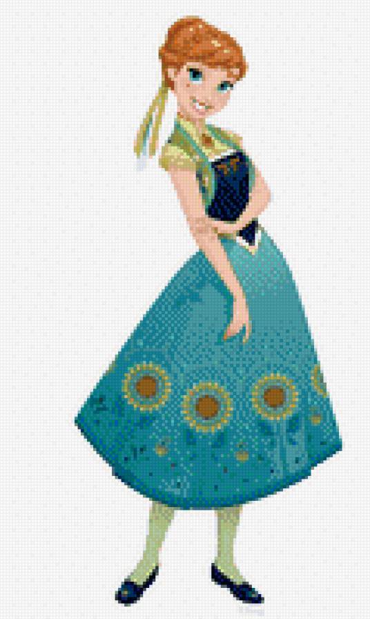 Принцесса Анна - холодное сердце - предпросмотр