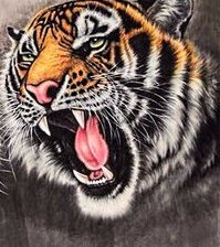 Схема вышивки «триптих "тигры" ( картина №2)»