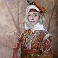 Схема вышивки «Мария Илиева - Българско момиче»
