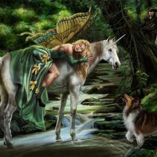 Схема вышивки «фентези»