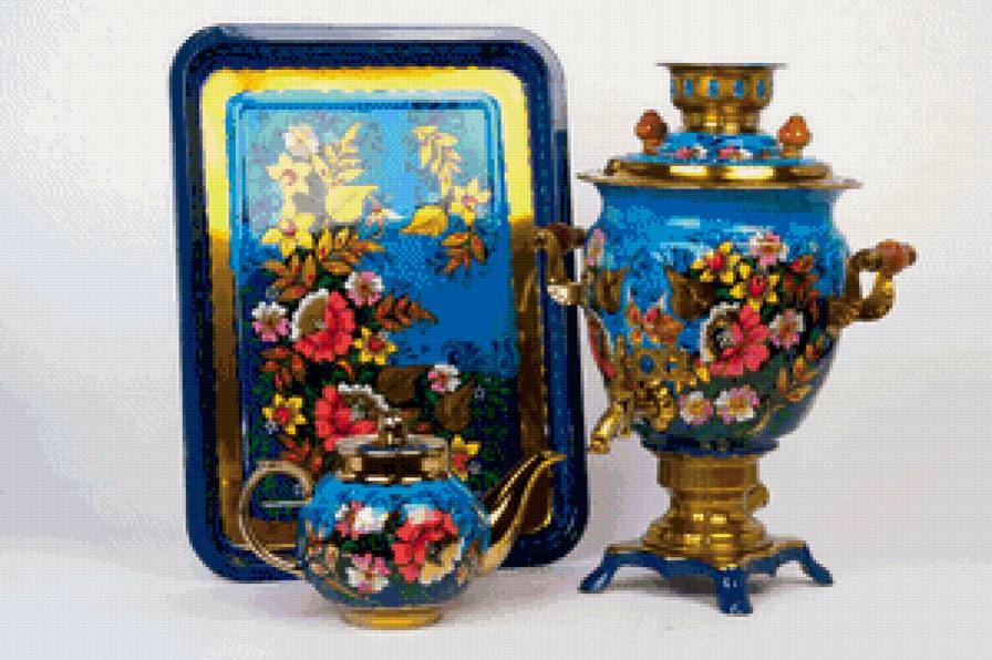 русский самовар - самовар для кухни - предпросмотр