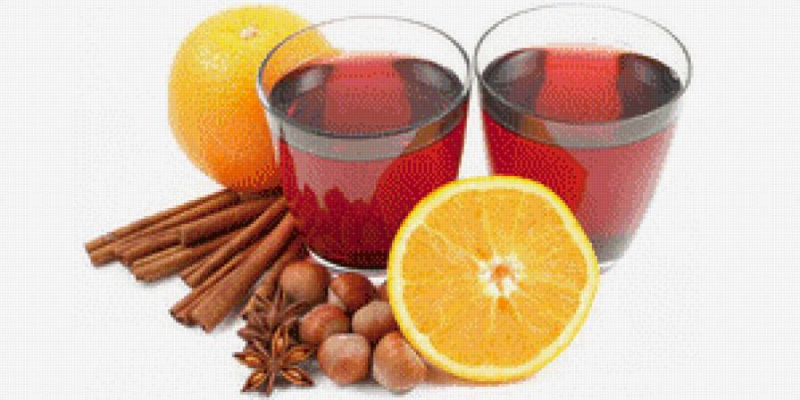 напиток с корицей и апельсином - напитки, чай - предпросмотр