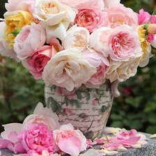 Схема вышивки «цветы»