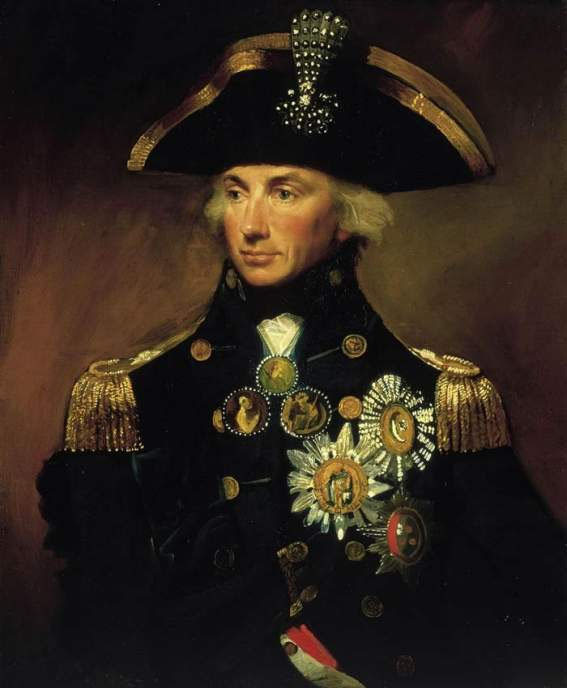 вице-адмирал Горацио Нельсон (1758-1805) - портрет, классика - оригинал
