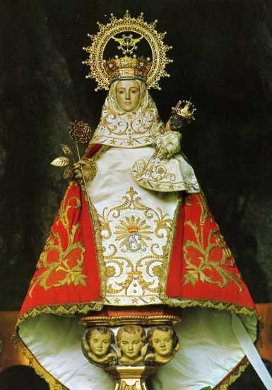 virgen de covadonga-Asturias - religiosos - оригинал