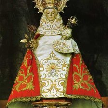 Схема вышивки «virgen de covadonga-Asturias»