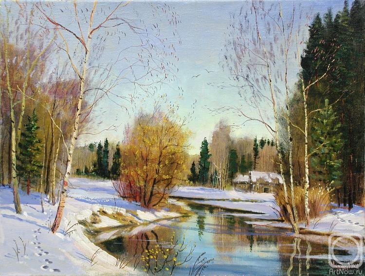 зимний лес - пейзаж, природа. зима - оригинал