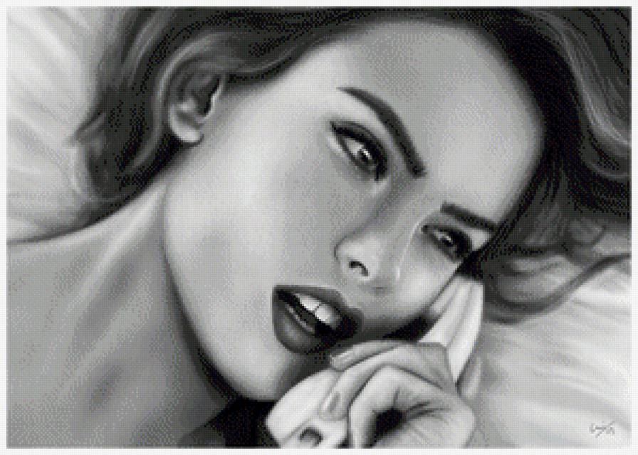 разговор - девушка - предпросмотр