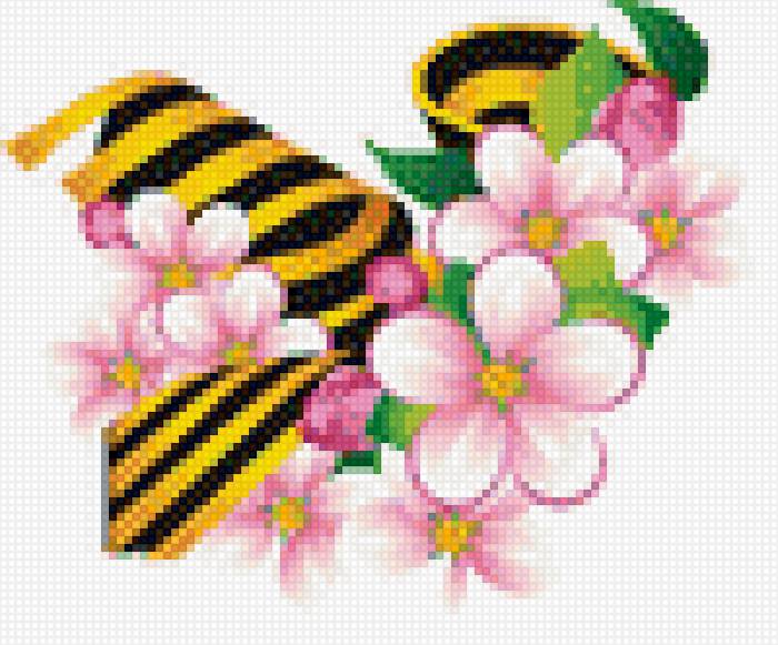 день Победы - крестиком, день победы, вышивка - предпросмотр