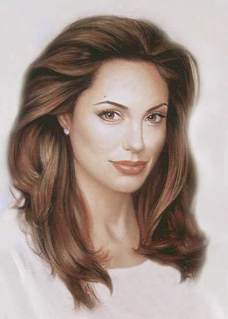 портрет - портрет, девушка - оригинал