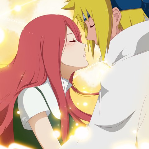 Минато и кушина - аниме, разное - оригинал