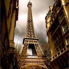 Torre Eiffel perspectiva