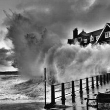 Схема вышивки «Непогода»