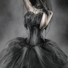 Схема вышивки «готт девушка»