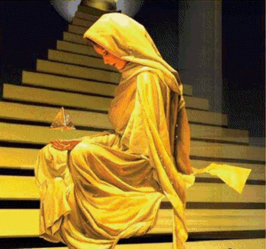 мидитируя - девушка - предпросмотр