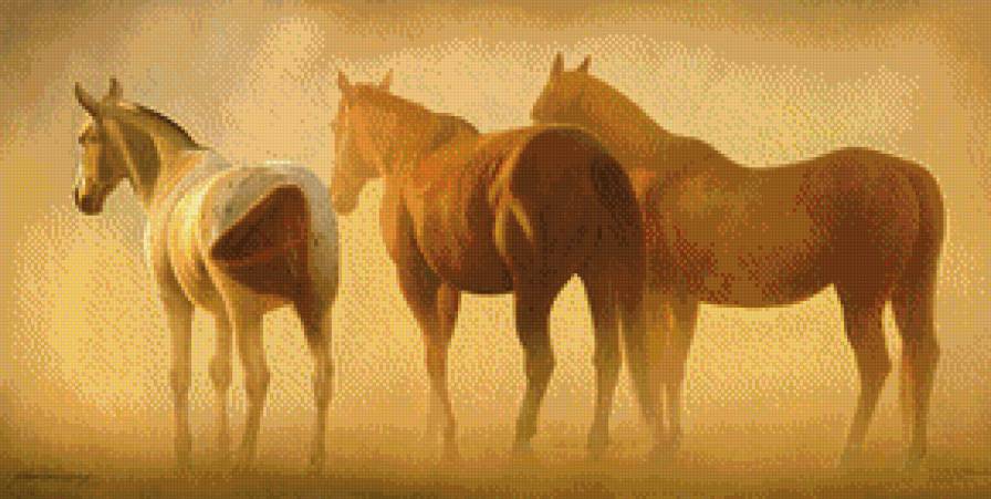 кони - лошадь, кони - предпросмотр