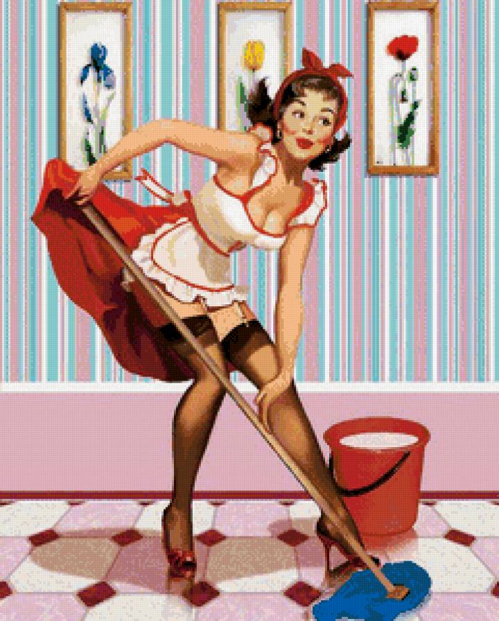 хозяюшка - девушка - предпросмотр