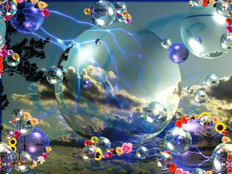 космос - шары - оригинал