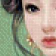 Предпросмотр схемы вышивки «гейша» (№893905)