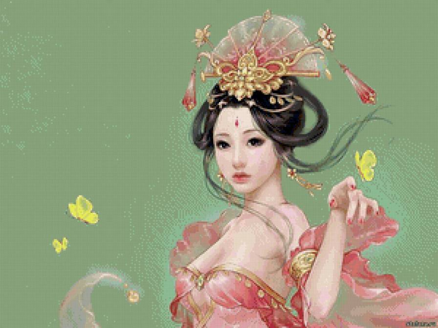 гейша - девушка - предпросмотр